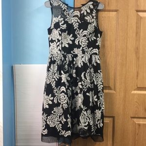 FORMAL floral midi dress